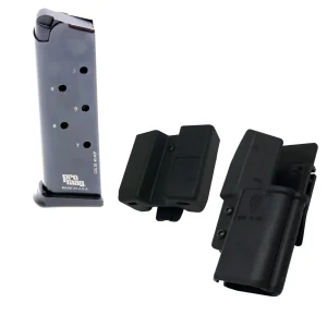 AA144 - Coldre para Colt 1911 Government Model Plus COL 02 - Carregador para Colt 1911 Government Model de 7 tiros